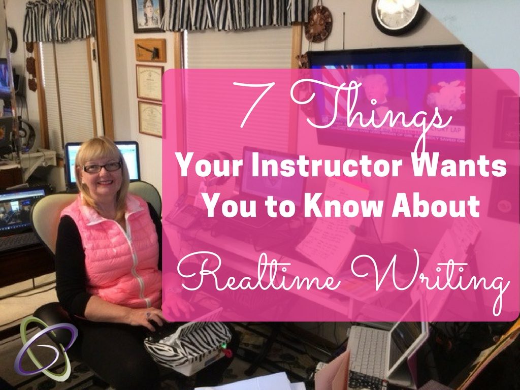 7 Things Your Instructor Wants You to Know About Realtime Writing!