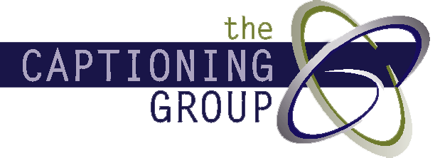 The Captioning Group Logo